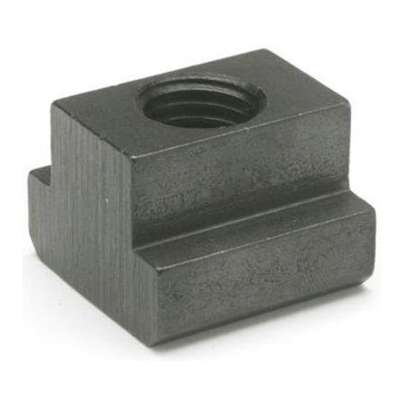 J.W. Winco J.W. Winco DIN 508 T-Slot Nuts, Steel, Blackened, M10, 11/16"W x 9/16"H A80036